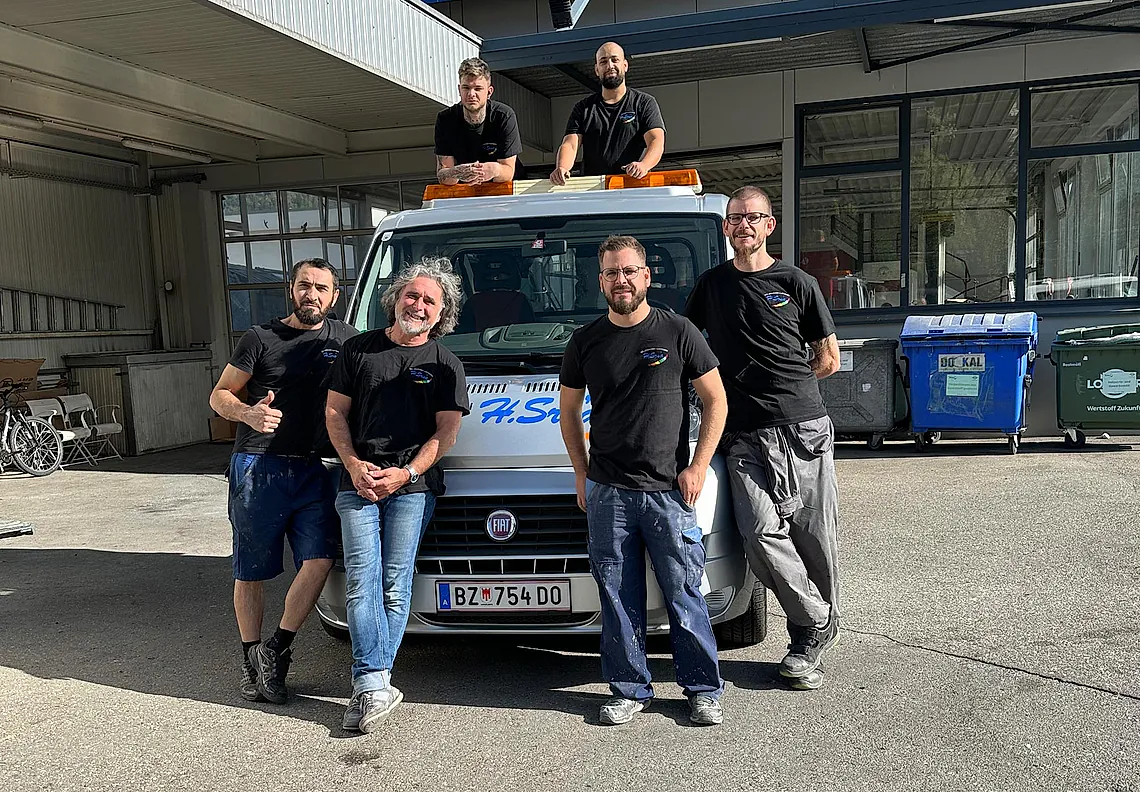 Unser Autospengler Team aus Vorarlberg