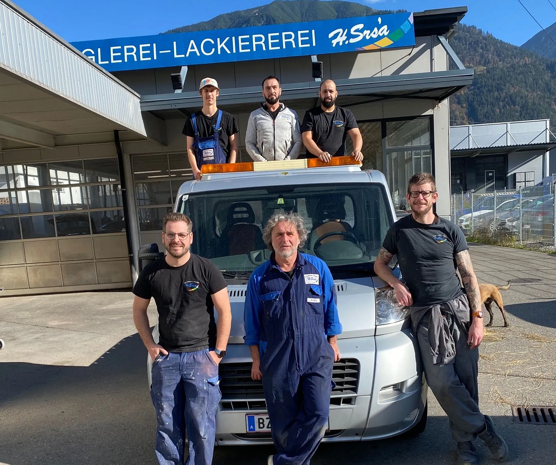 Unser Autospengler Team aus Vorarlberg